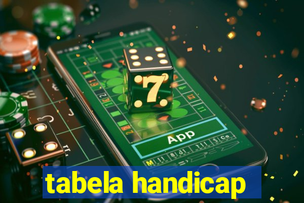 tabela handicap